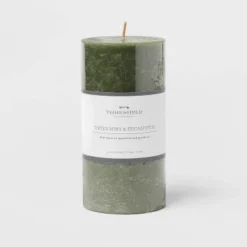 Pillar Candle Water Mint & Eucalyptus Green - Threshold™ -Home Decor Store GUEST eb62ccc5 3893 4d1a adca 151ee7e678f3