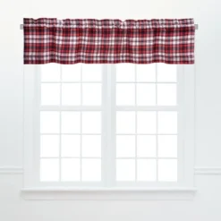 C&F Home Fireside Plaid Red Valance Collection -Home Decor Store GUEST edc0d855 32d3 4b49 862a b924de16b830