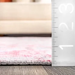 NuLOOM Patsy Vintage Medallion Machine Washable Area Rug -Home Decor Store GUEST efa42502 e404 4864 806b ff824311f851