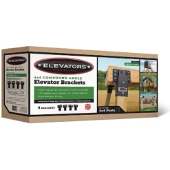 Elevators 4x4 Double Angle Platform Brackets, Set Of 4 -Home Decor Store GUEST f1193a2e e630 41e0 9208 1ea5354f1550