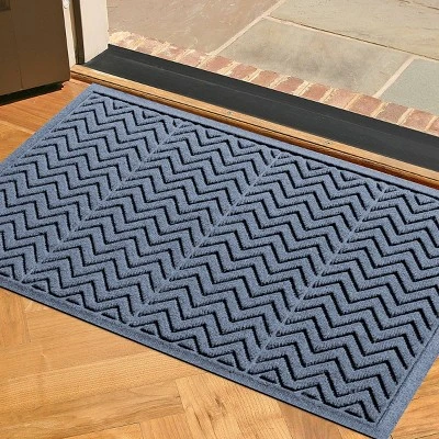2'x3' Aqua Shield Chevron Indoor/Outdoor Doormat - Bungalow Flooring 3 2'x3' Aqua Shield Chevron Indoor/Outdoor Doormat - Bungalow Flooring