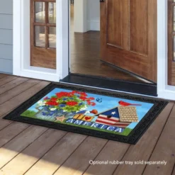 I Love America Patriotic Doormat Indoor Outdoor 30" X 18" Briarwood Lane -Home Decor Store GUEST f2902a1d 87c5 4335 b5d8 da5affba4cc0