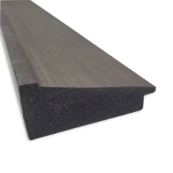 24" X 30" Non-Beveled William Rustic Woodgrain Wall Mirror - Amanti Art