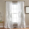 Home Boutique Serena Window Curtain Panel White Single 54X95 -Home Decor Store GUEST f542dce2 ccc4 4a7f afe1 cc8b955aaa1e