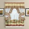 GoodGram Chevron Sunflower Complete Cottage Kitchen Curtain Set -Home Decor Store GUEST fa141f98 0536 42e2 80b5 ff54d0bb61da