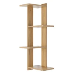 33" X 11.8" Alvar Corner 4 Tier Floating Ledge Column Wall Shelf - Danya B. -Home Decor Store GUEST fa2172cc 6d91 47ff 9b89 a05708f99abe