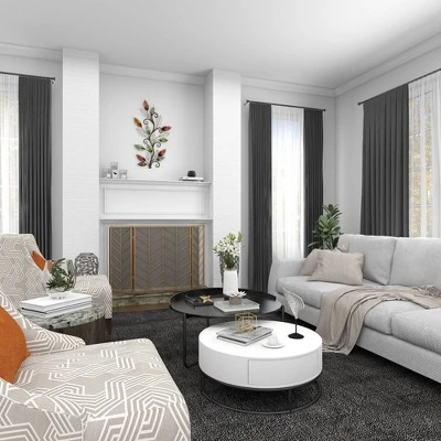 Metal Leaf Wall Decor - Olivia & May 10 Metal Leaf Wall Decor - Olivia & May - Image 8