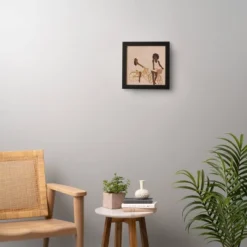 Nawaalillustrations Sunday Morning Minimal Framed Wall Art Black - Deny Designs -Home Decor Store GUEST fbfdf750 e09f 4605 9cac 3487de81ac3a