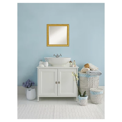 Colonial Embossed Gold Framed Wall Mirror - Amanti Art 10 Colonial Embossed Gold Framed Wall Mirror - Amanti Art - Image 8