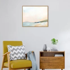 28" X 23" Open Sky Over Water By Sue Schlabach Framed Canvas Wall Art Print - Amanti Art -Home Decor Store GUEST ff03036d 1770 464b 8e6c 314550dd287b