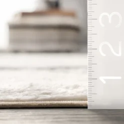 Lauren Liess X RugsUSA - Striped Wool Machine Washable Area Rug -Home Decor Store GUEST ff960721 584a 444f 92b4 f12b9778bba9