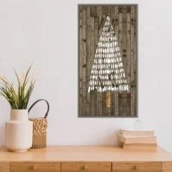 14" X 26" Wooded Whimsy II Tree By Grace Popp Framed Canvas Wall Art - Amanti Art -Home Decor Store GUEST ffa044eb 9e67 4918 a7de 11c6f8875b5b