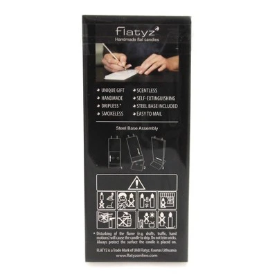 Christmas 5.75" White Tree And Bunnies Snowy Hand Paited Flatyz Candles - Flame Candles 3 Christmas 5.75" White Tree And Bunnies Snowy Hand Paited Flatyz Candles - Flame Candles